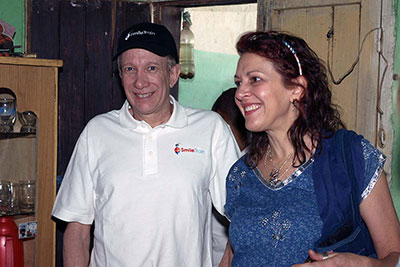 Tom Ragland with Susannah Schaefer, Smile Train’s CEO